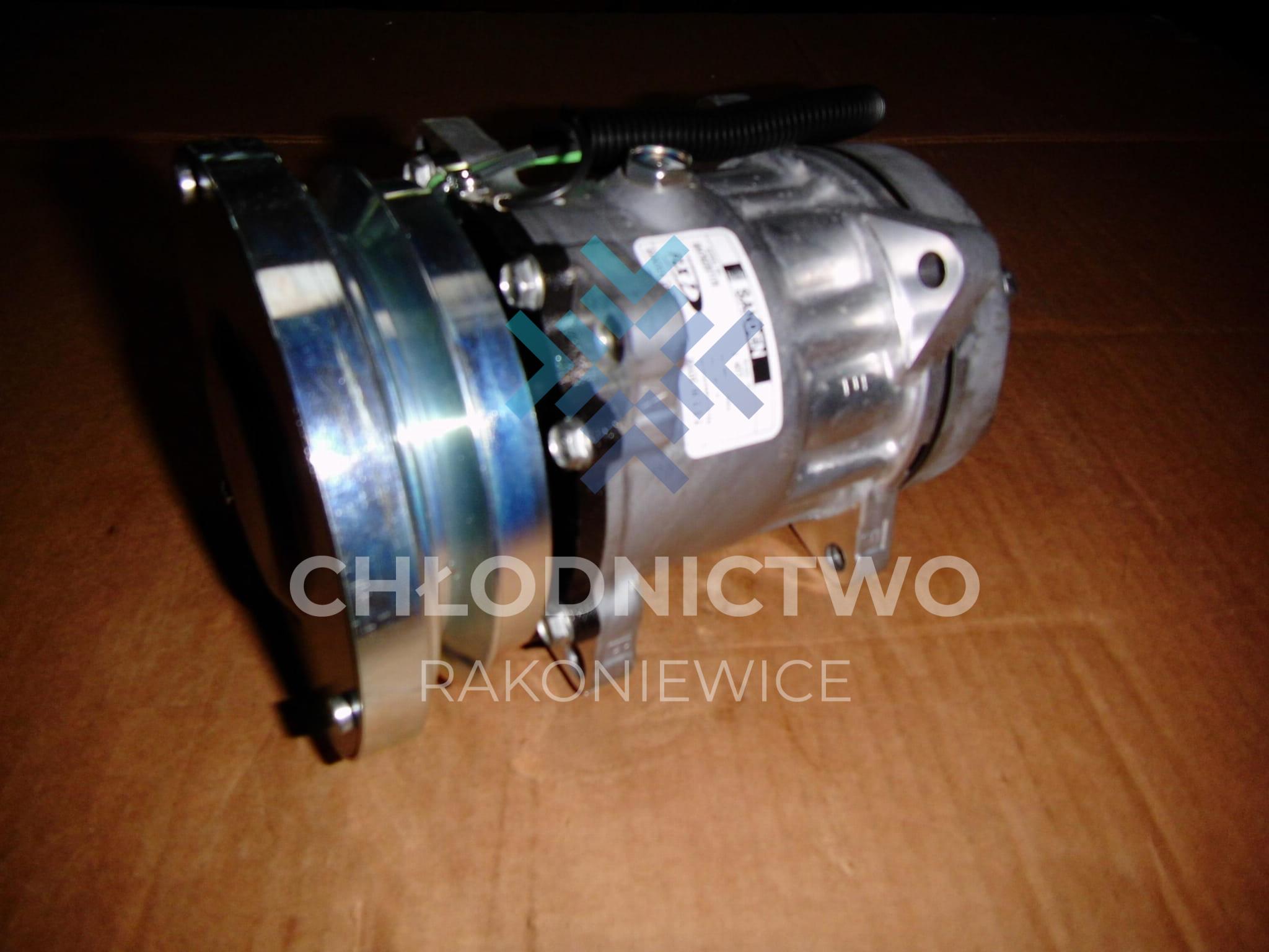 Compressor Sanden 7803 SHD FLX7 (1A ; 138 mm ; 24V) ; 526388 / 1401219 ...