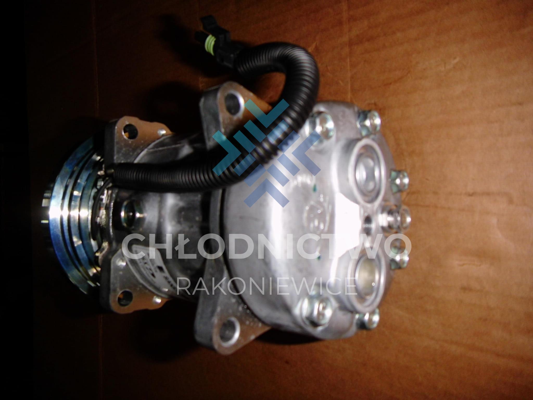 Compressor Sanden 7803 SHD FLX7 (1A ; 138 mm ; 24V) ; 526388 / 1401219 ...