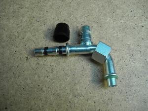 Fitting Female O.R. Frigoclic 90° G8/DM10 with H.P. valve FRIGOCLIC C47995-08-08 ; 60645230