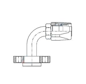 Fitting / Flange G16 (90°) ; 60679509 ORIGINAL